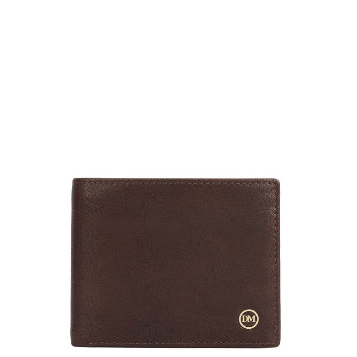 Brown Bifold Leather Mens Wallet