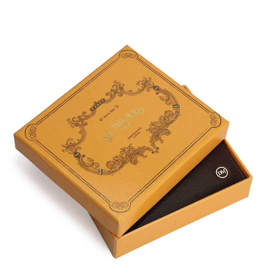 Brown Bifold Leather Mens Wallet