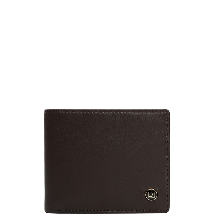 Brown Bifold Leather Mens Wallet