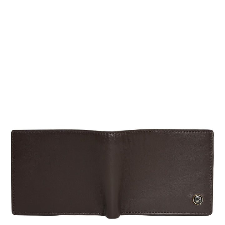 Brown Bifold Leather Mens Wallet