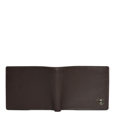Brown Bifold Leather Mens Wallet