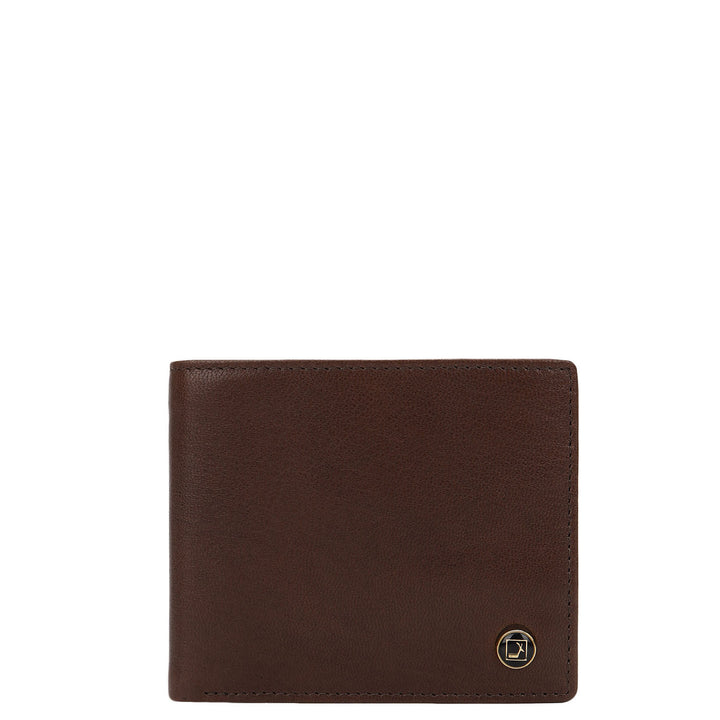 Brown Bifold Leather Mens Wallet