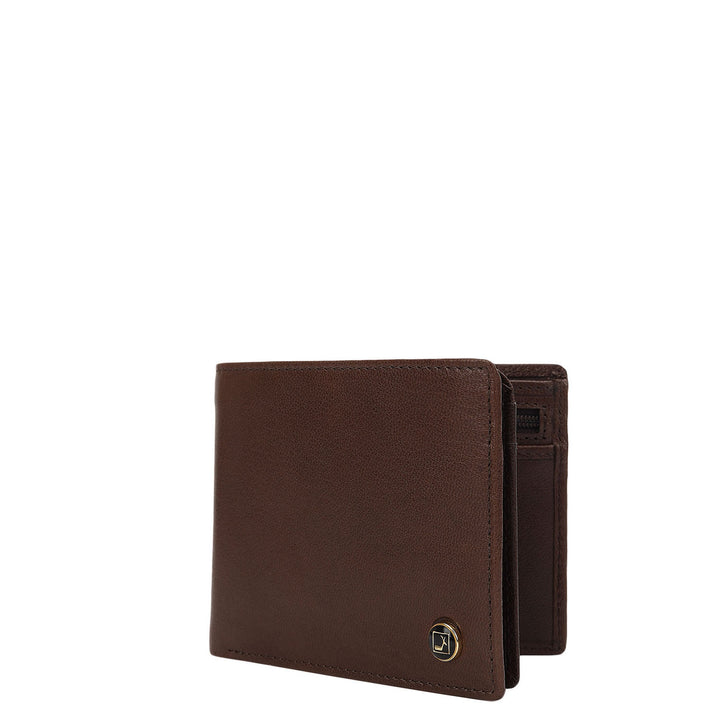 Brown Bifold Leather Mens Wallet