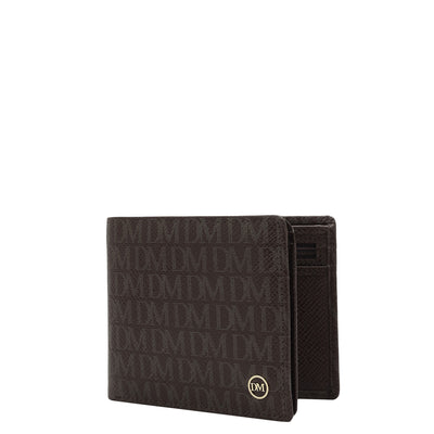 Chocolate Bifold Leather Mens Wallet