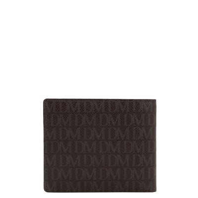 Chocolate Bifold Leather Mens Wallet