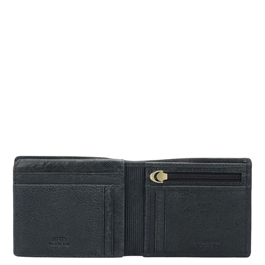Bifold Men's Wallet - Navy