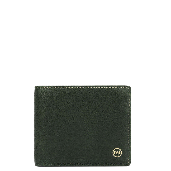 Bifold Men's Wallet - Petrol Green