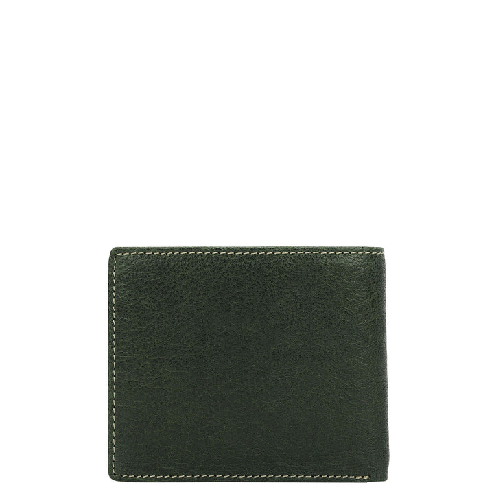 Bifold Men's Wallet - Petrol Green