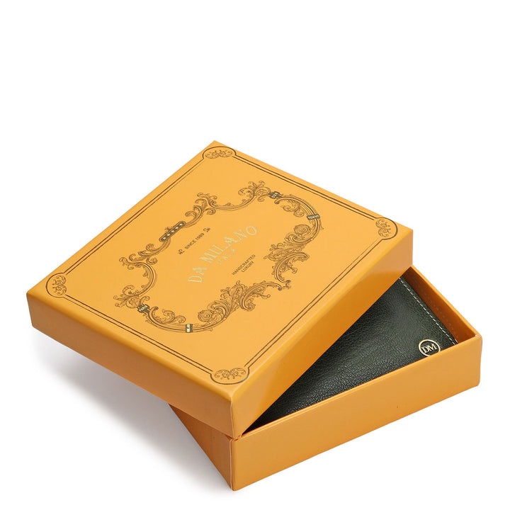 Bifold Men's Wallet - Petrol Green