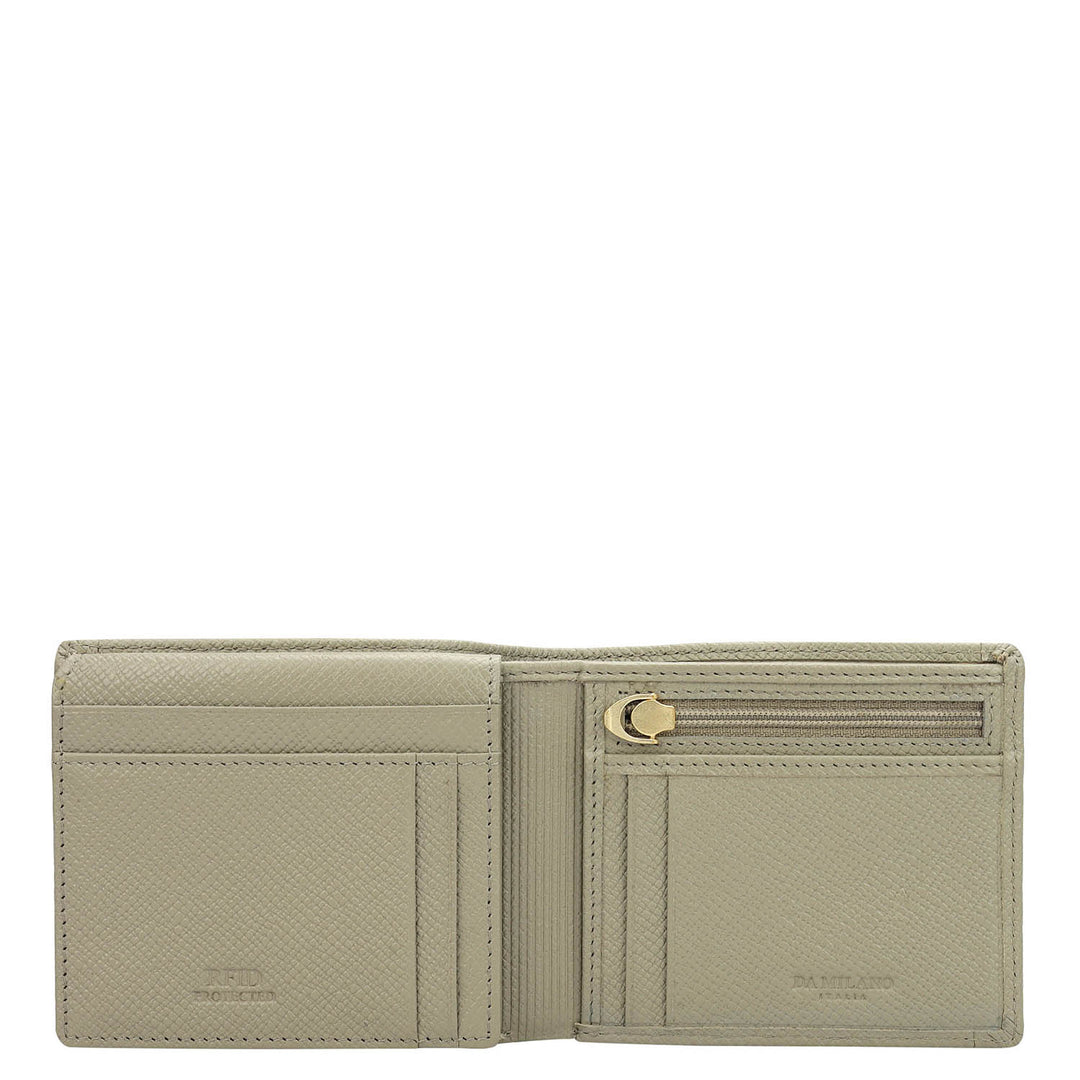 Bifold Men's Wallet - Smoke Grey