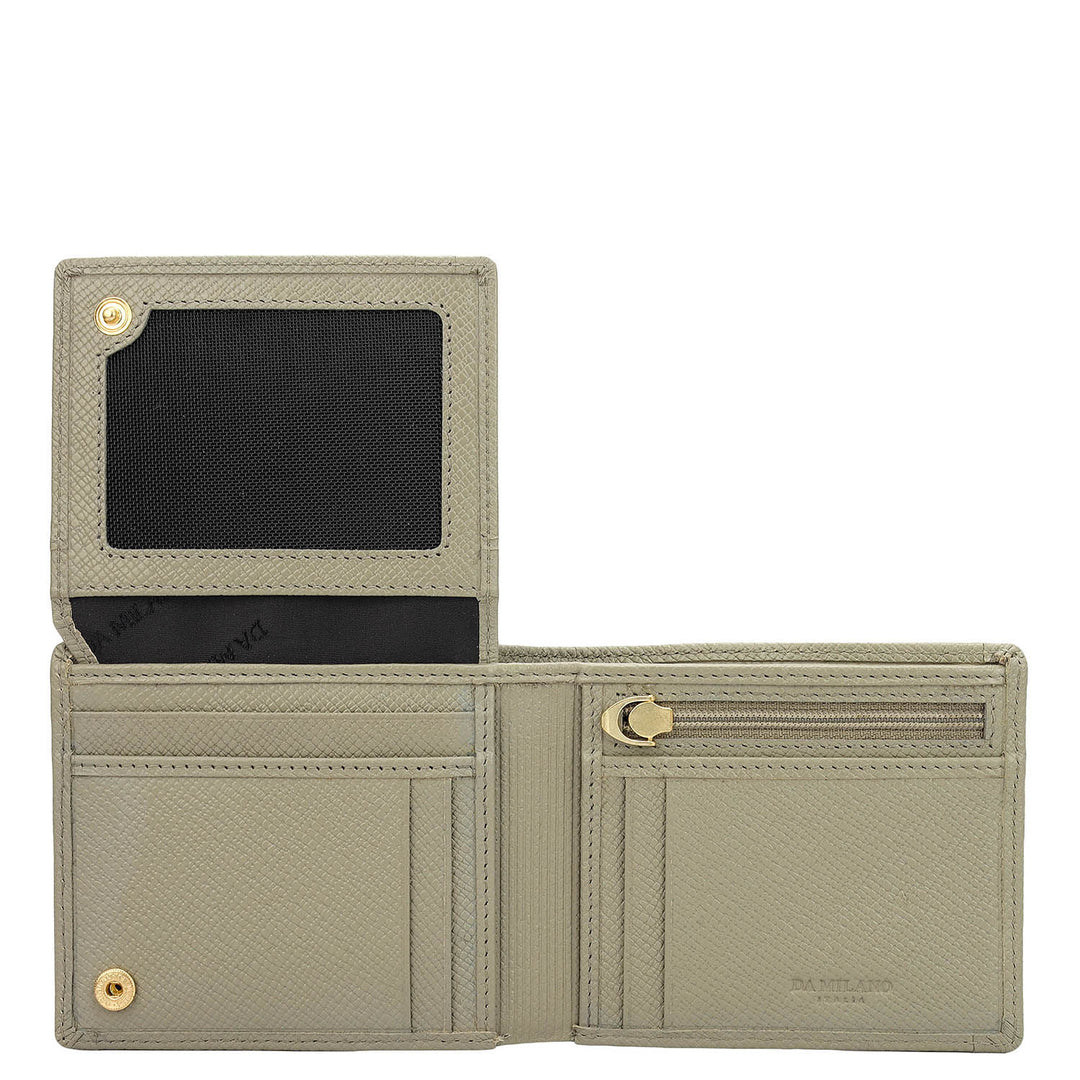 Bifold Men's Wallet - Smoke Grey