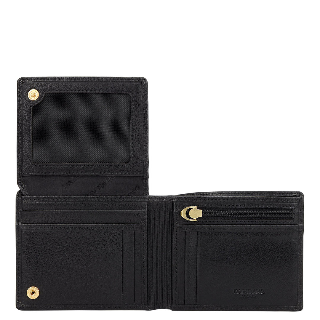 Bifold Men's Wallet - Black