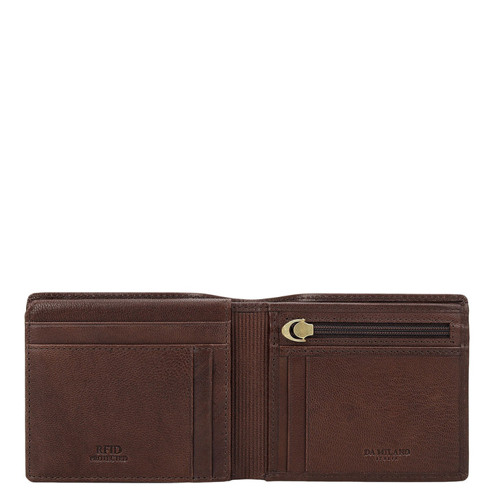 Bifold Men's Wallet - Brown