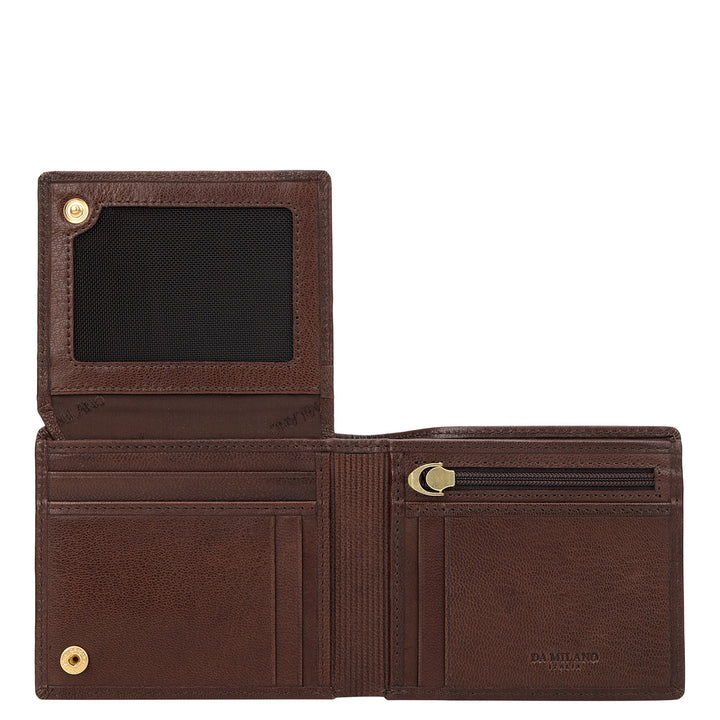 Bifold Men's Wallet - Brown