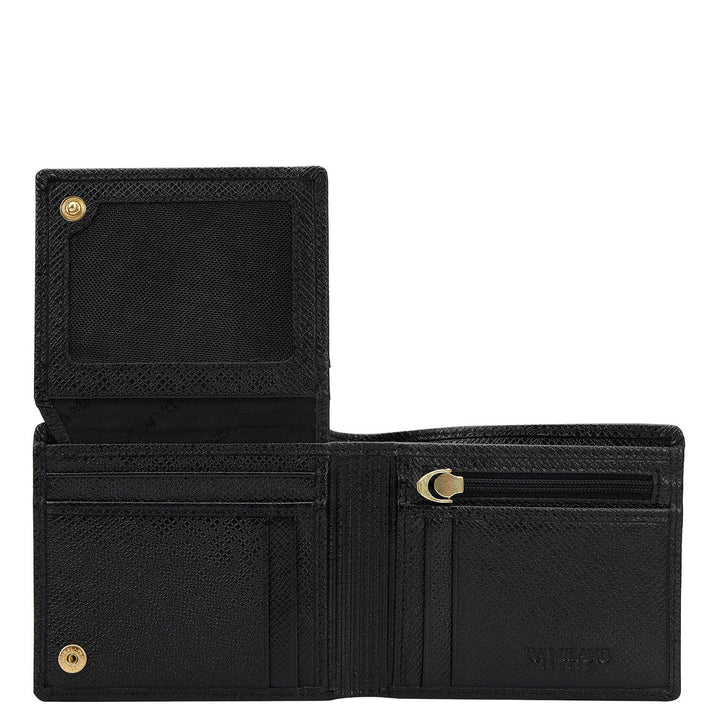 Classic Bifold Men's Wallet - Black