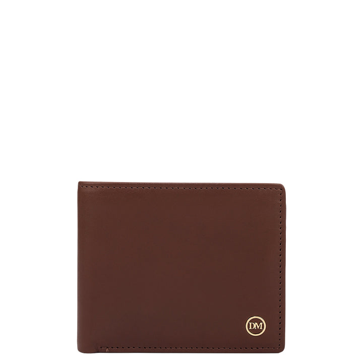 Brown Bifold Leather Mens Wallet