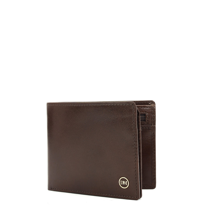 Brown Bifold Leather Mens Wallet