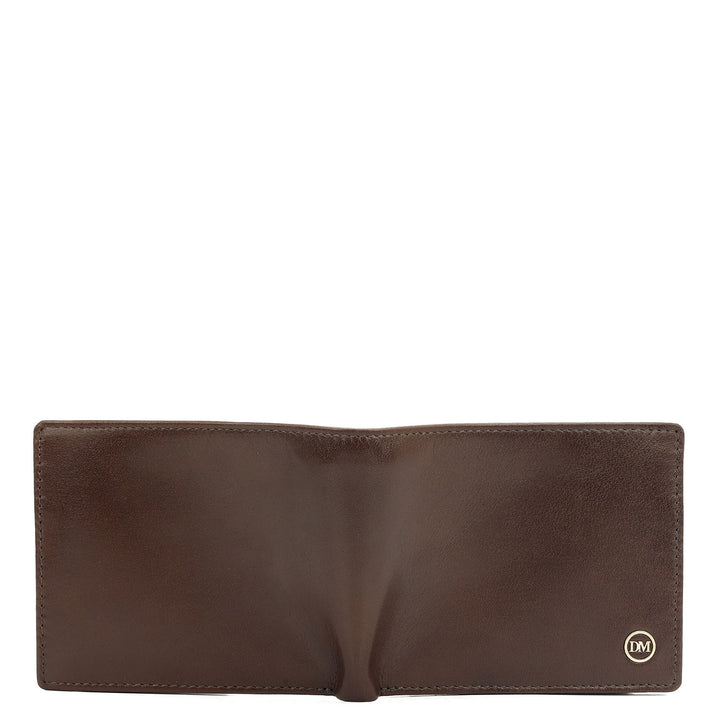 Brown Bifold Leather Mens Wallet