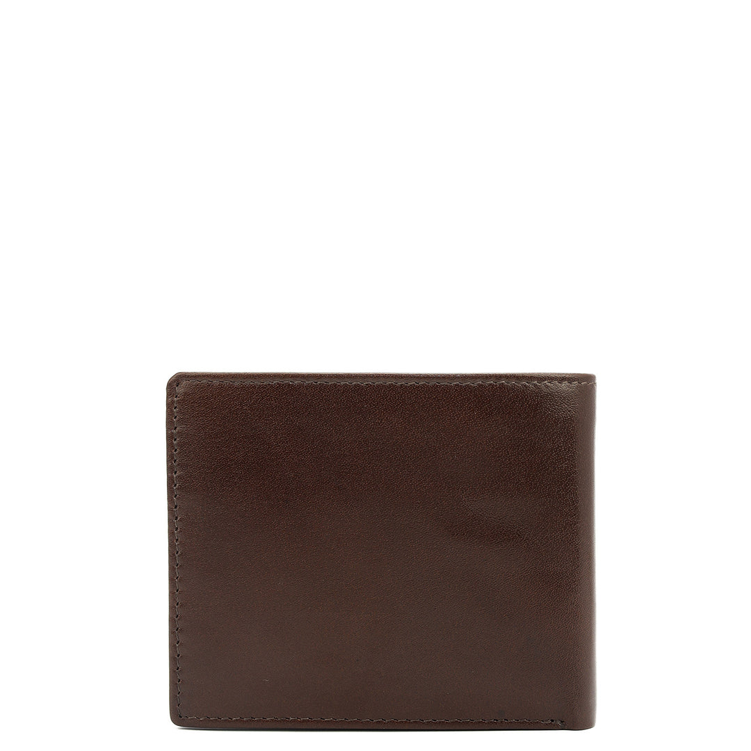 Brown Bifold Leather Mens Wallet