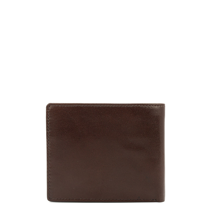Brown Bifold Leather Mens Wallet