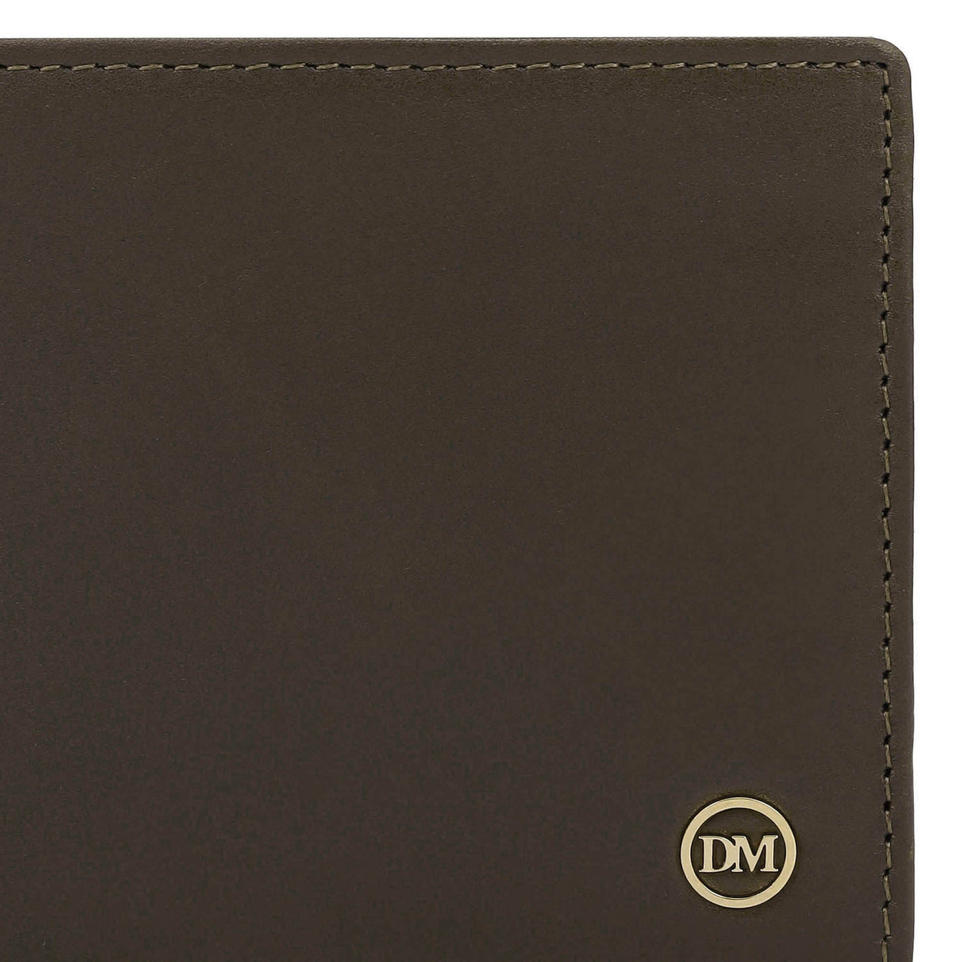 Olive Bifold Leather Mens Wallet