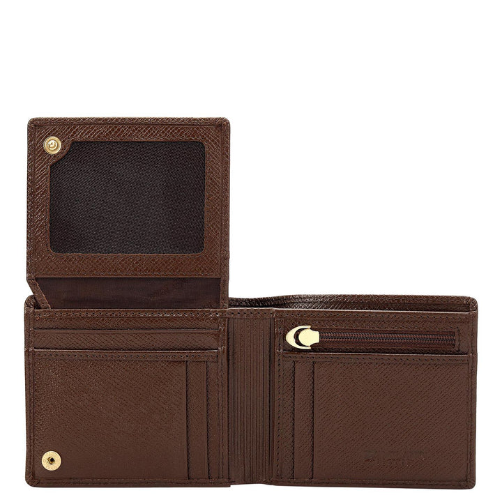 Classic Bifold Men's Wallet - Walnut