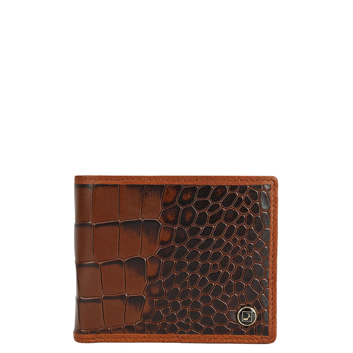Date Bifold Leather Mens Wallet