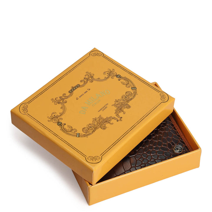 Date Bifold Leather Mens Wallet