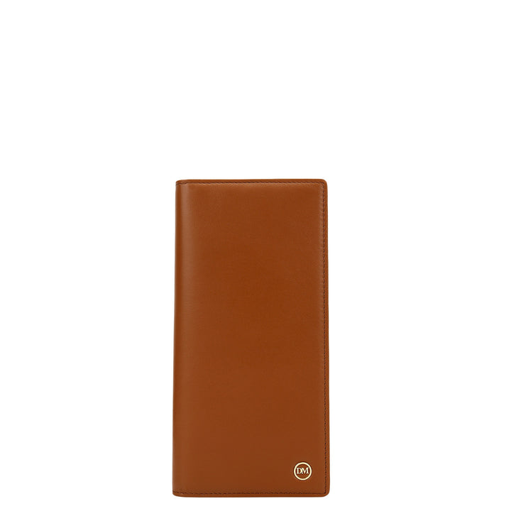 Men's Coat Wallet - Cognac