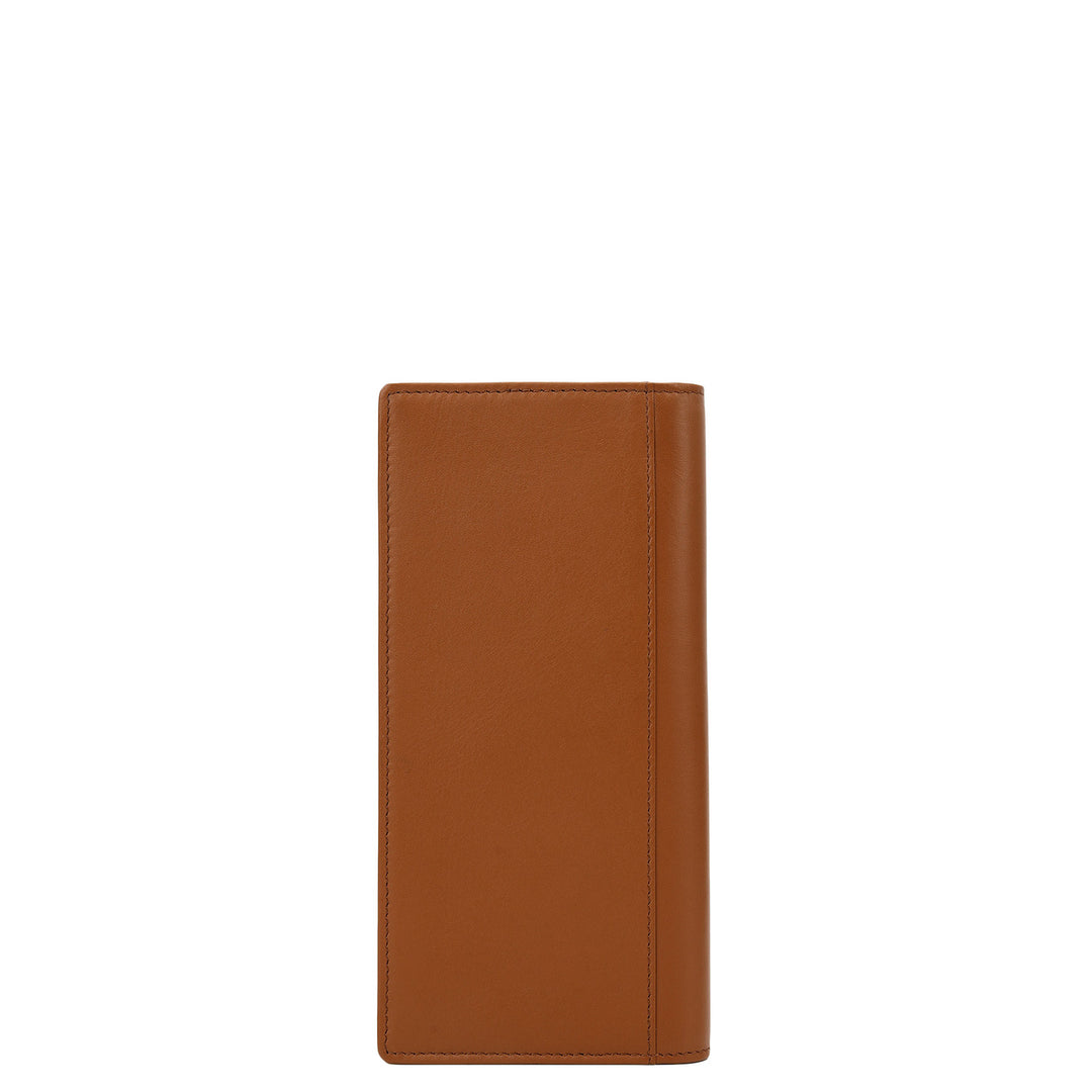 Men's Coat Wallet - Cognac