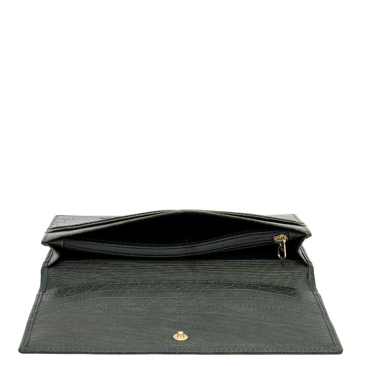 Men's Coat Wallet - Petrol Green