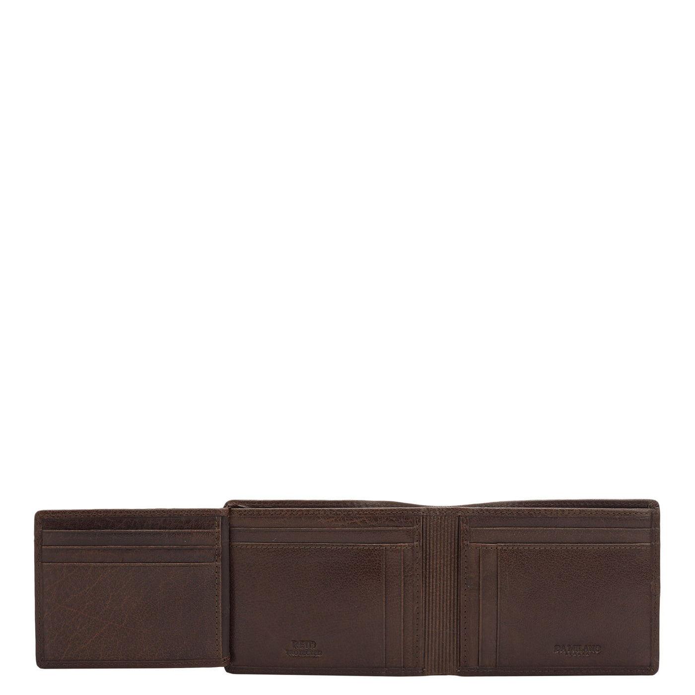 Brown Bifold Leather Mens Wallet