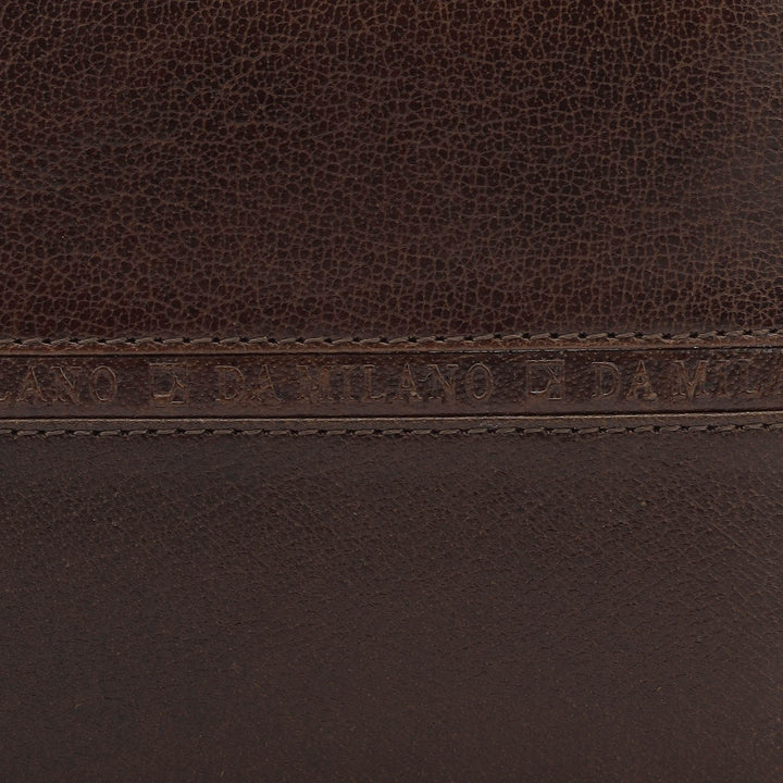 Brown Bifold Leather Mens Wallet