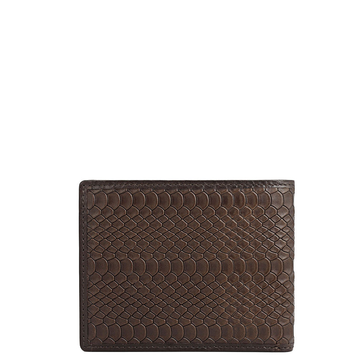 Brown Bifold Leather Mens Wallet