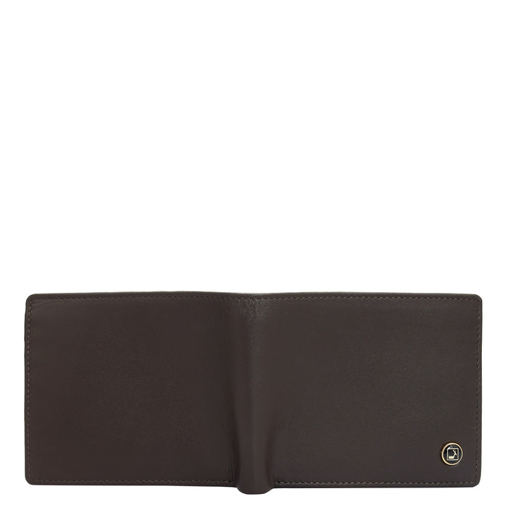 Brown Bifold Leather Mens Wallet