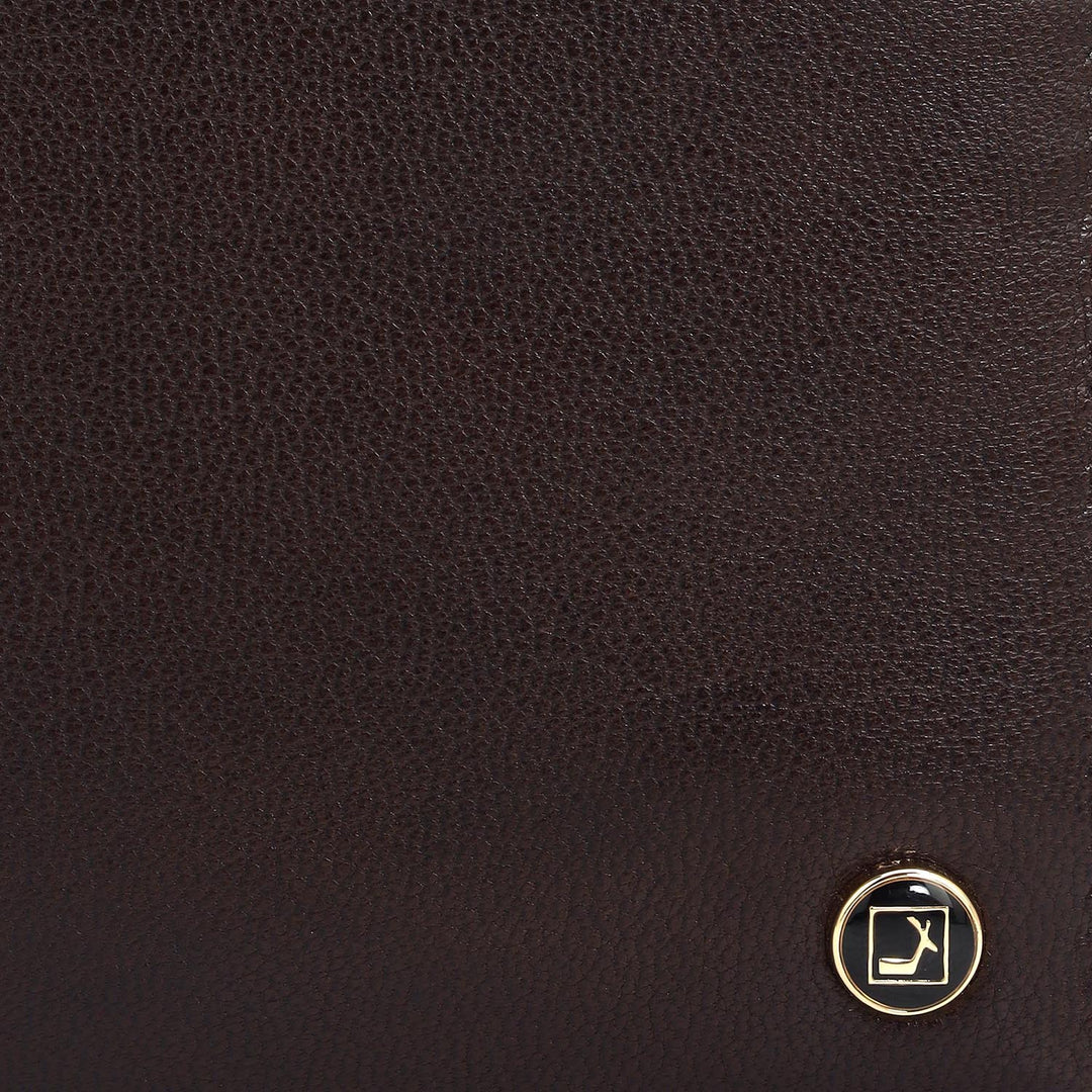 Brown Bifold Leather Mens Wallet