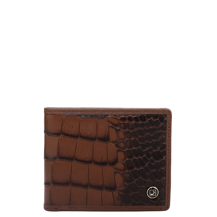 Date Bifold Leather Mens Wallet