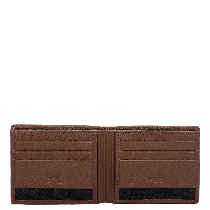 Date Bifold Leather Mens Wallet