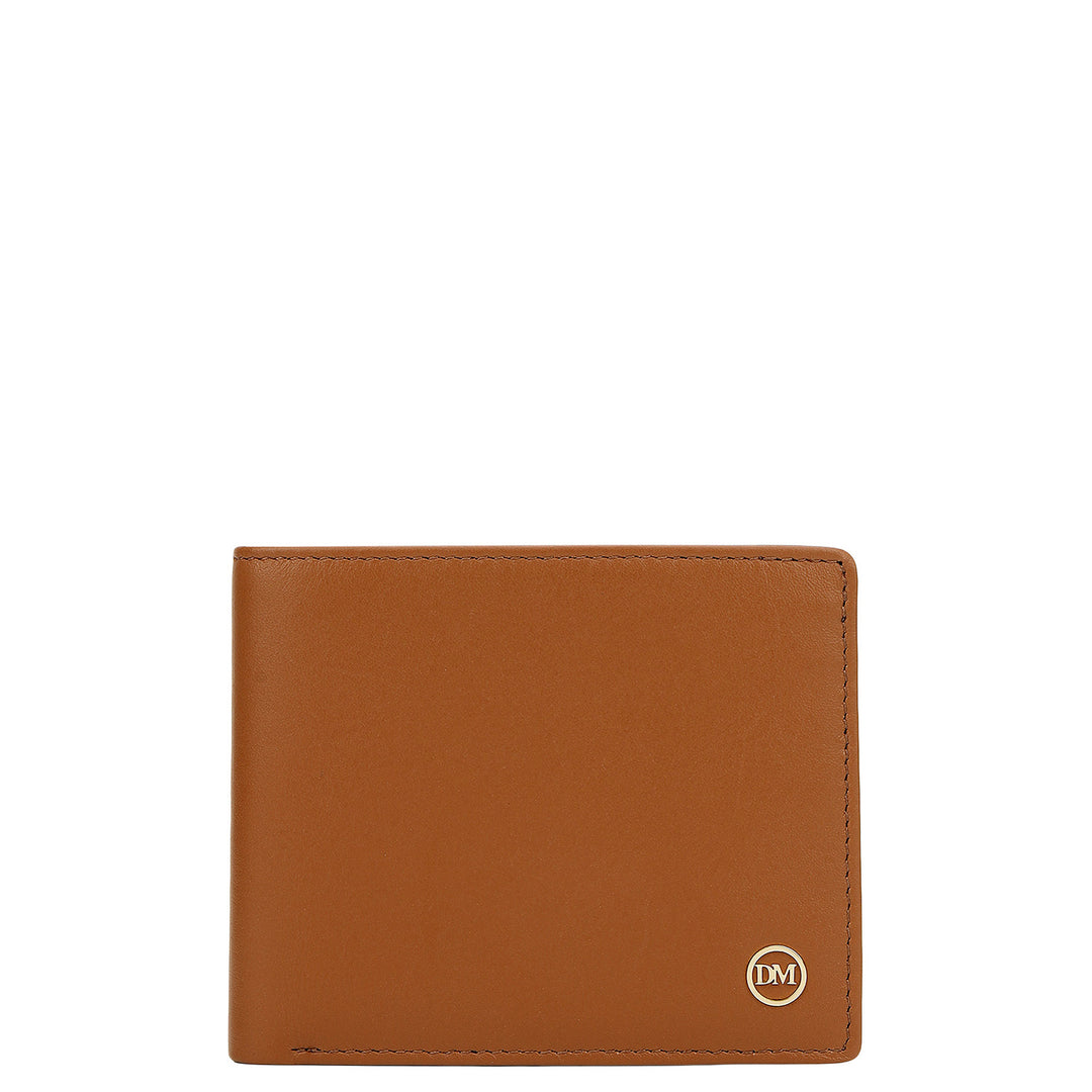 Bifold Men's Wallet - Cognac
