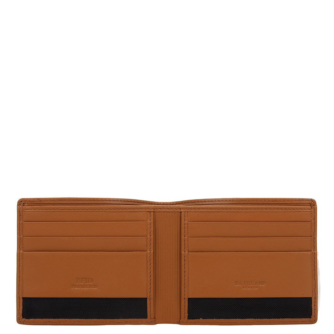 Bifold Men's Wallet - Cognac