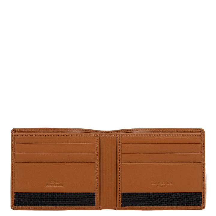 Bifold Men's Wallet - Cognac