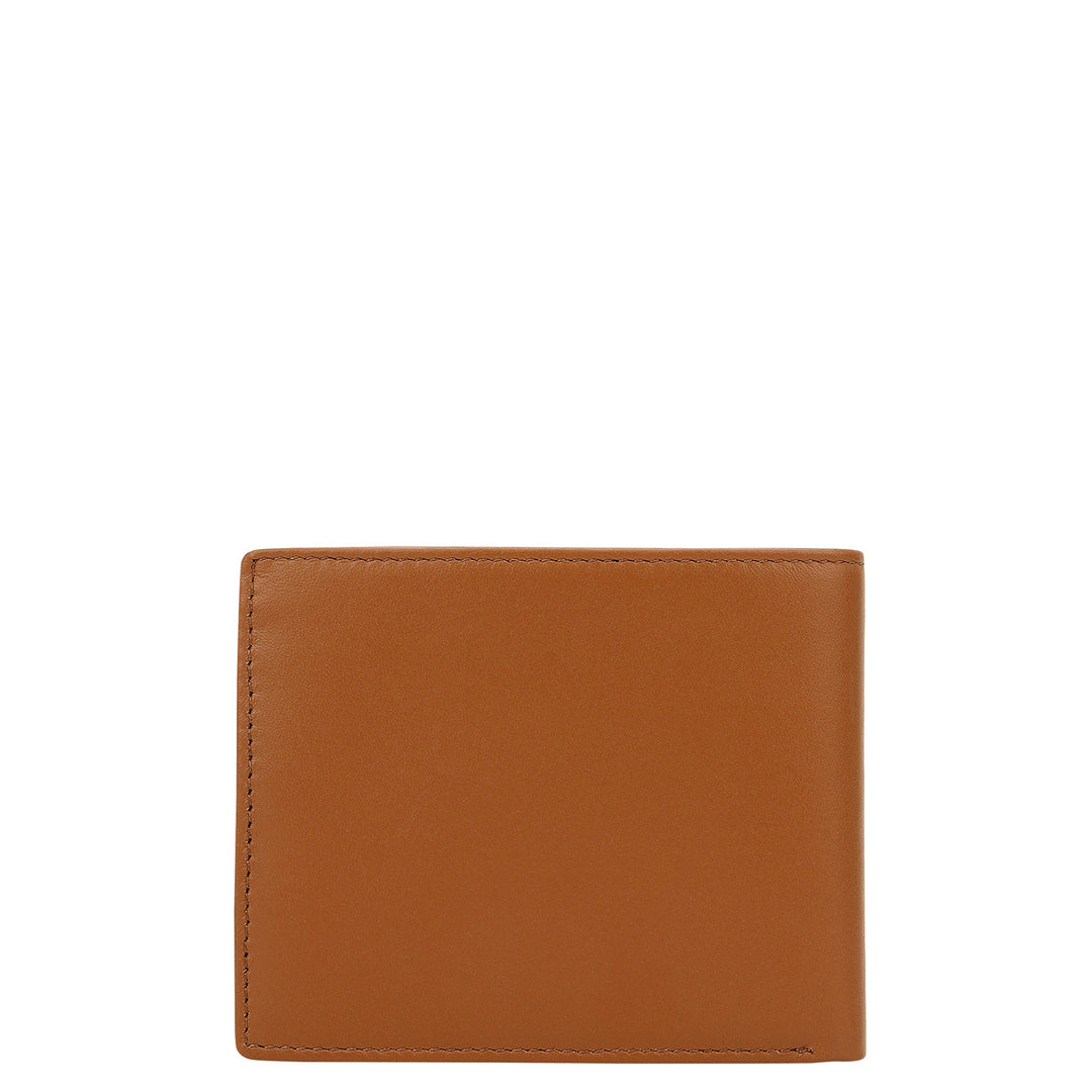 Bifold Men's Wallet - Cognac