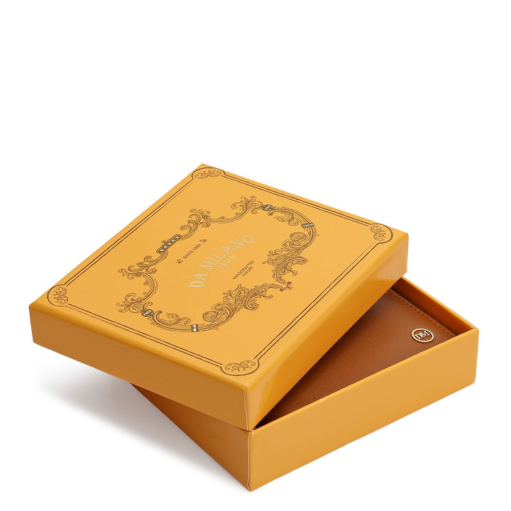 Bifold Men's Wallet - Cognac