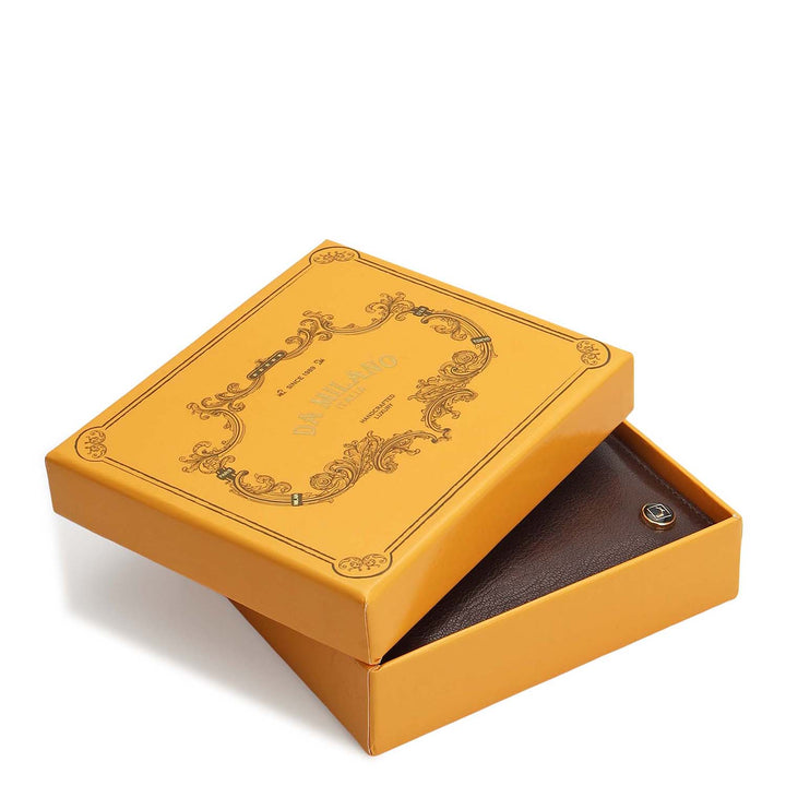 Brown Bifold Leather Mens Wallet
