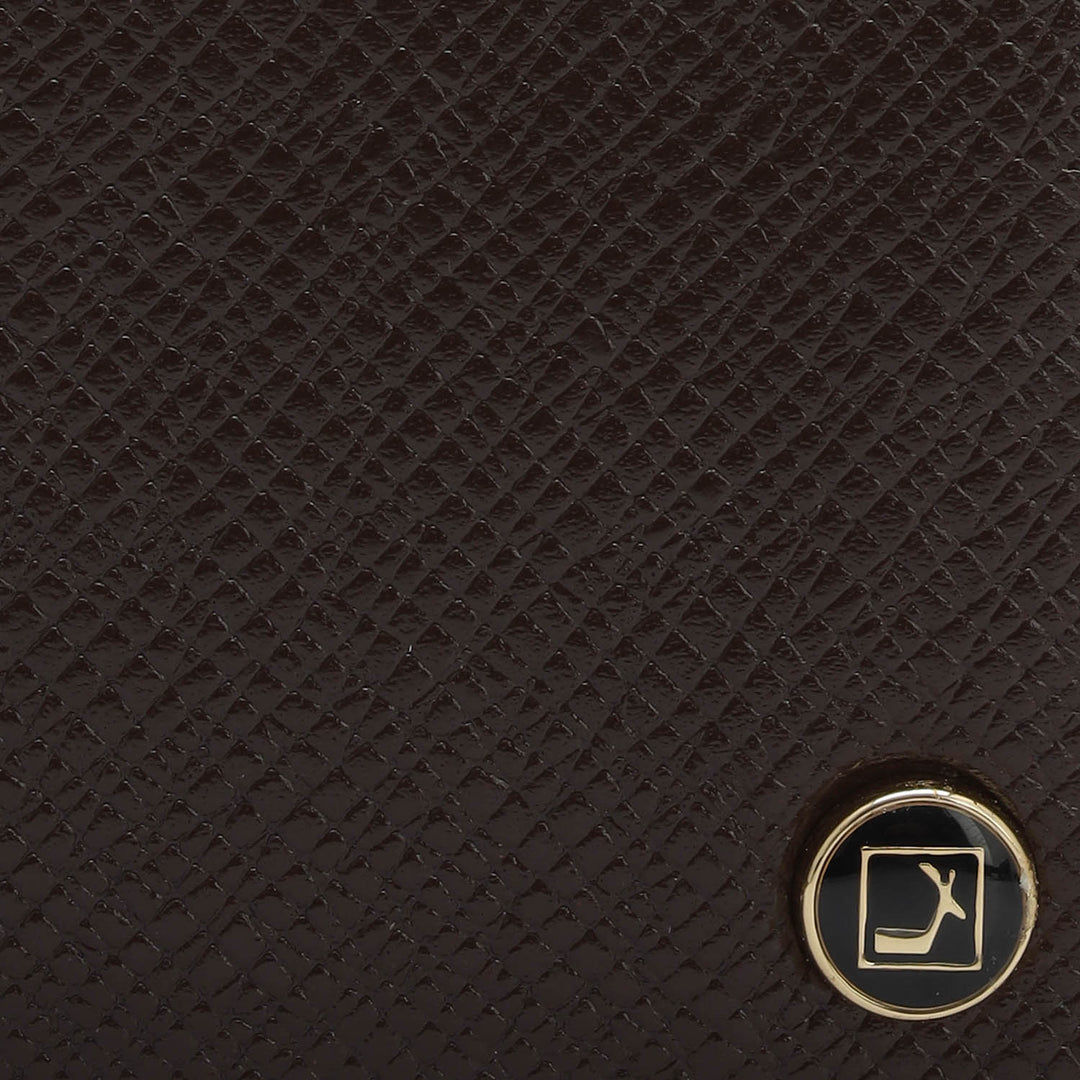 Chocolate Bifold Leather Mens Wallet