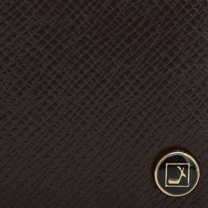 Chocolate Bifold Leather Mens Wallet