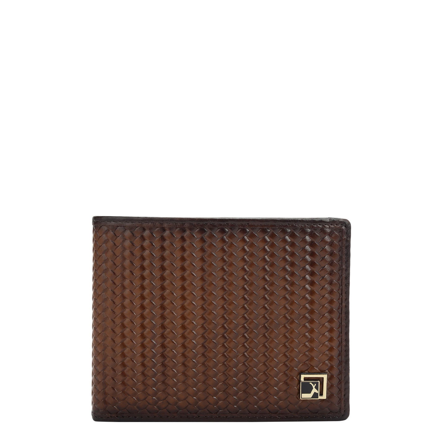 Cognac Bifold Leather Mens Wallet
