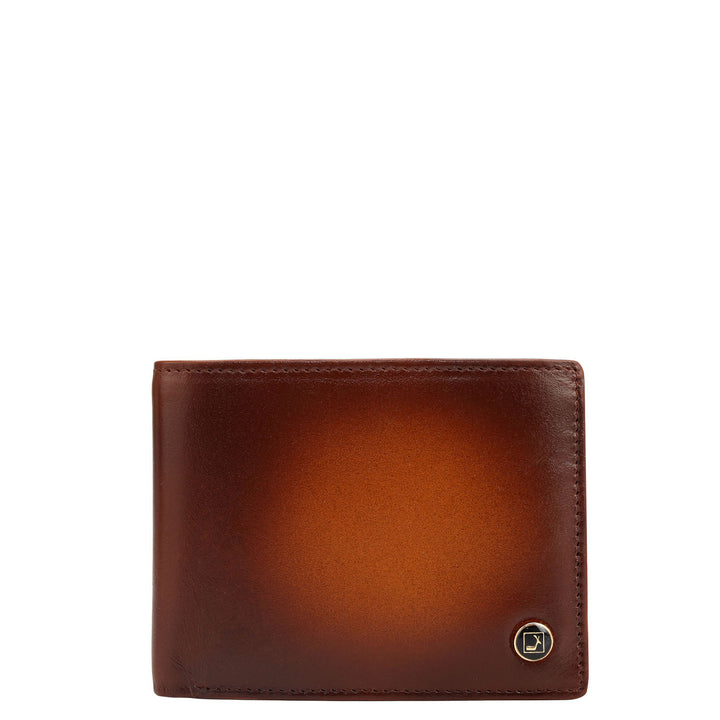 Honey Bifold Leather Mens Wallet