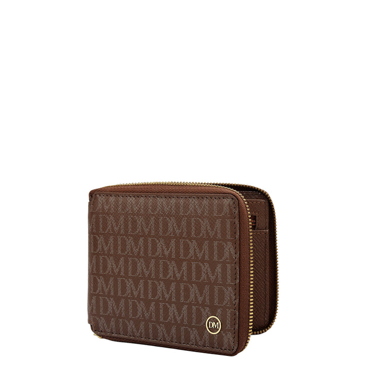 Date Bifold Leather Mens Wallet
