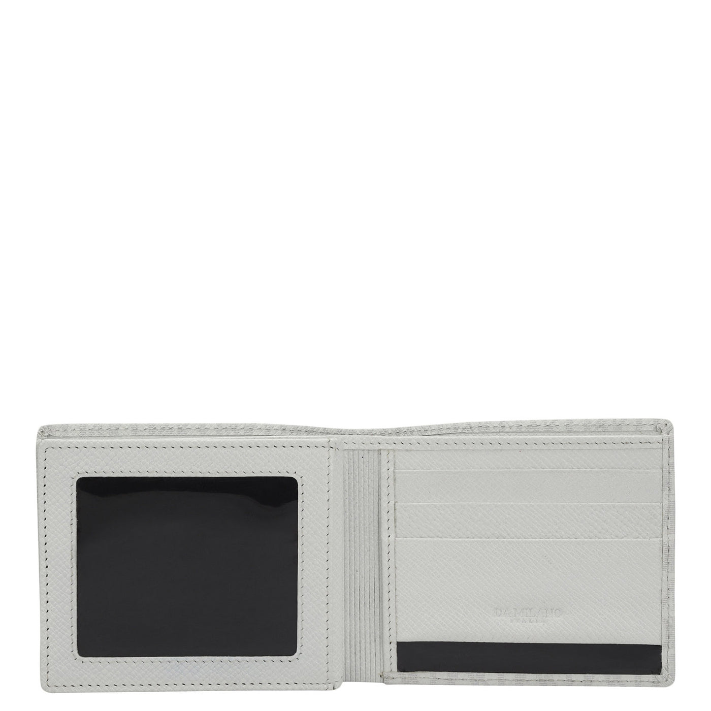 Monogram Leather Mens Wallet - White